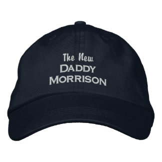 Boné Novo Sobrenome personalizado novo Pai novo Pai