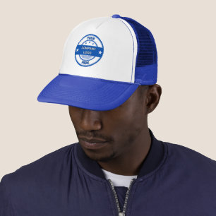 Boné NOVO! Trucker Hat - Branco e Real - Personalizar