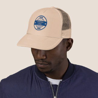 Boné NOVO! Trucker Hat - Khaki - Personalizar