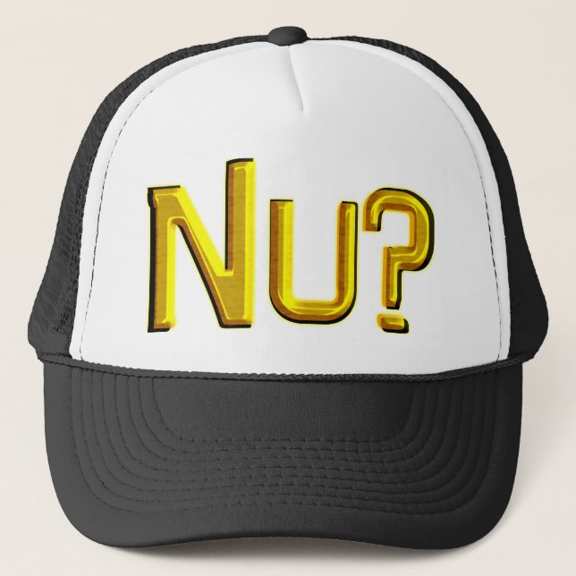 BONÉ NU? (Frente)