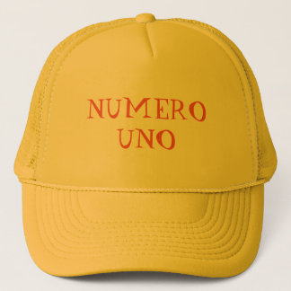 BONÉ "NUMERO UNO" TRUCKER HAT