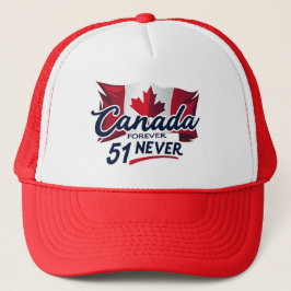 Boné Nunca 51, Canada Forever, Canadian Flag Maple Leaf