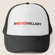 Nunca chapéu do camionista de Hillary