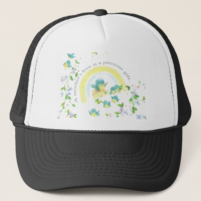Boné O amor de uma mãe é um presente de Precioso (Frente)