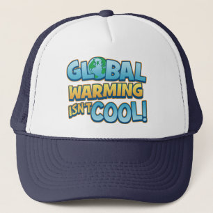 Boné O aquecimento global não é chapéu legal do