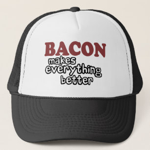 Boné o bacon faz tudo melhor