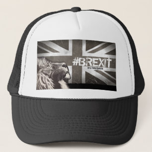 Boné O #Brexit orgulhoso do leão personaliza a data