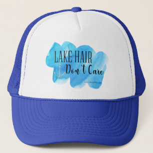 Boné O cabelo do lago não se importa