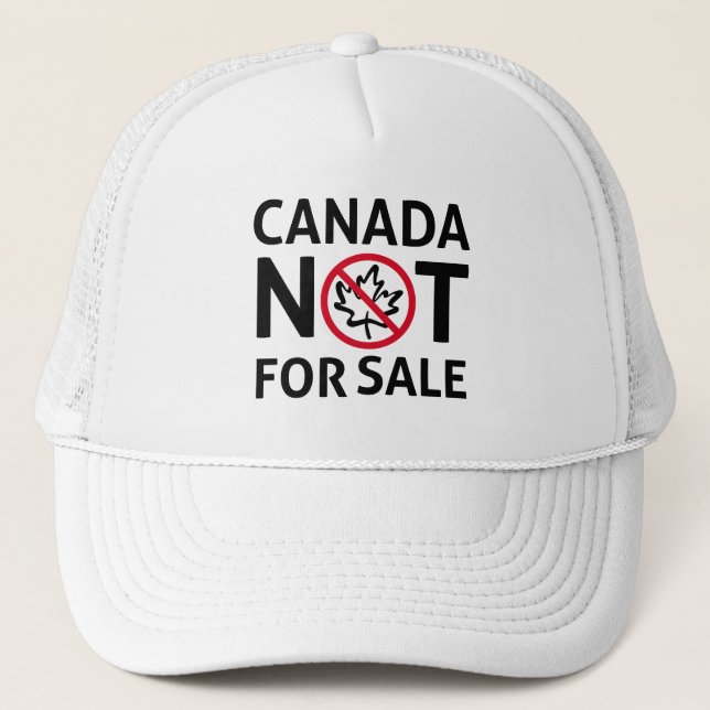 Boné O CANADÁ não é canadense para venda livre (Frente)