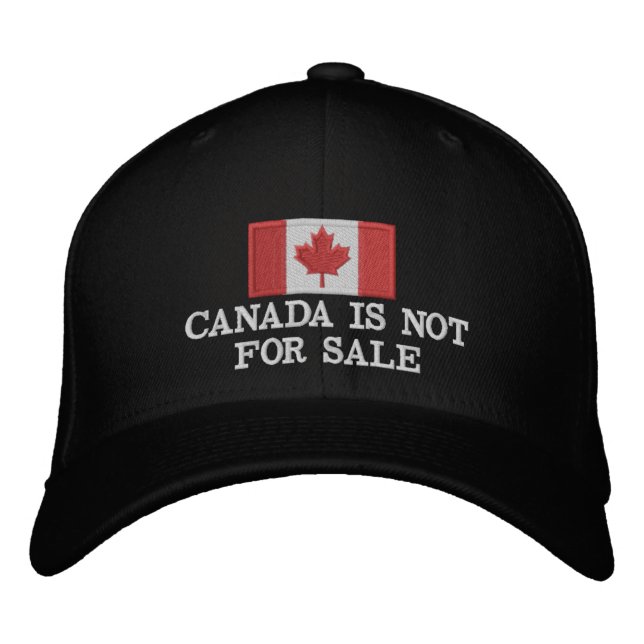 Boné O Canadá Não É Para Venda (Frente)