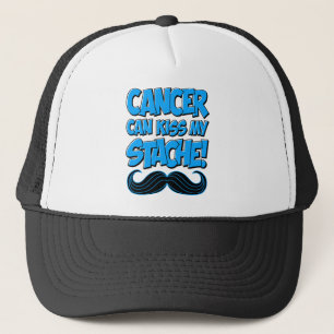 Boné O cancer pode beijar meu Stache!