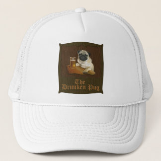 Boné O chapéu bêbedo do logotipo do Pug