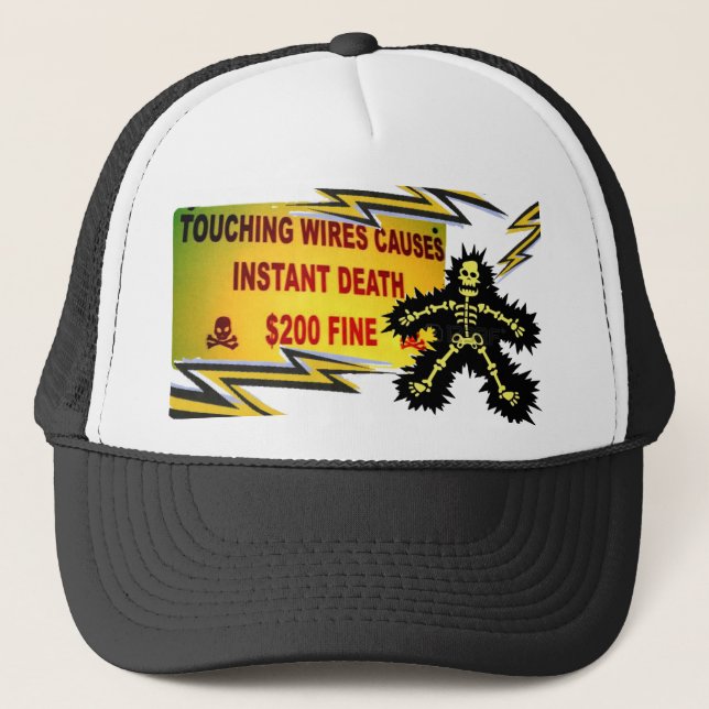 Boné O chapéu do eletricista (Frente)