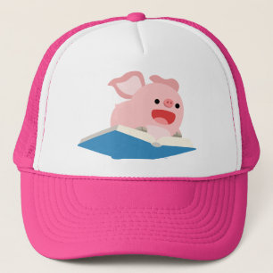 Boné O chapéu do porco do livro e dos desenhos animado