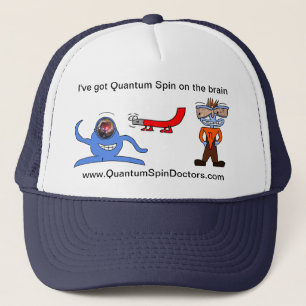 Boné O chapéu dos spin doctor do quantum