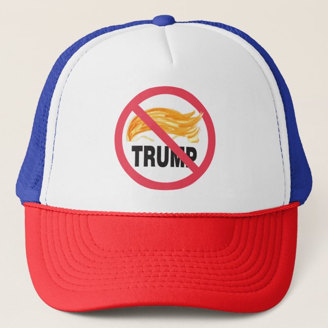 Boné O chapéu oficial de caminhoneiro do NoTrump (Frente)