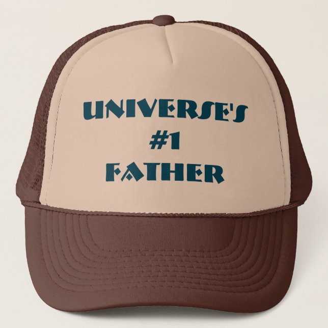 Boné O Chapéu Padre Trucker nº 1 do Universo (Frente)