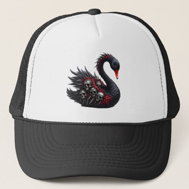 Boné O Cisne das Almas Esquecidas.  (Frente)