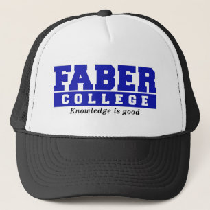 Boné O conhecimento da faculdade de Faber é bom