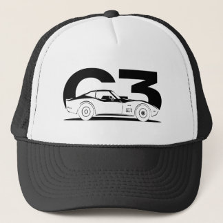 Boné O Corvette - C3 Acessórios Toucas Chapéus