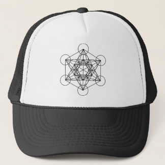 Boné O cubo de Metatron (branco)