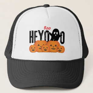 Boné O design de um anfitrião bonito dizendo "HEYOO"