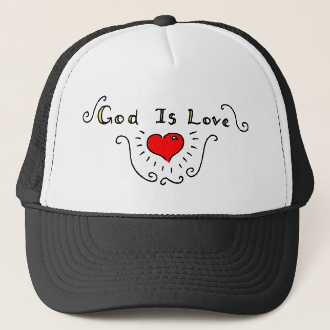 Boné O deus é amor (Frente)