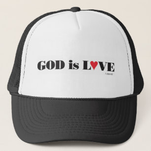 Boné O "deus é chapéu do amor"