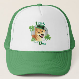 Boné O dia Shiba Inu de St Patrick