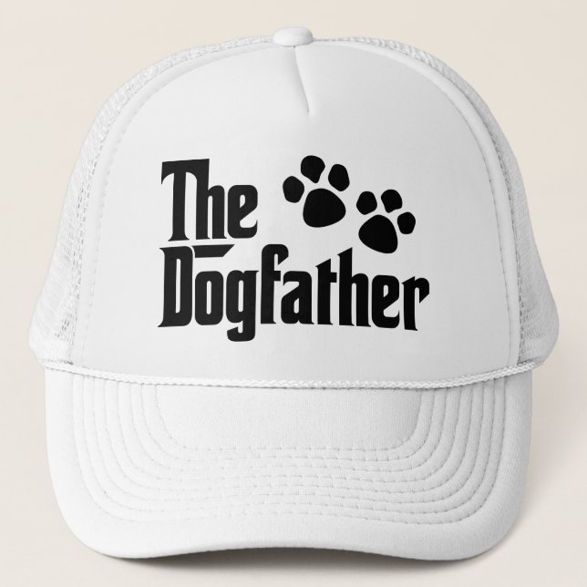 Boné O ditado negro e branco de Dogdad (Frente)