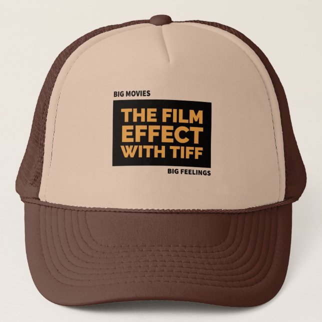 Boné O efeito do filme com o chapéu do Tiff Trucker! (Frente)