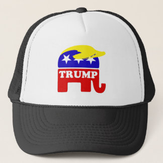 Boné O elefante do republicano do Toupee de Donald