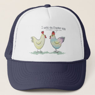 Boné O Engraçado Chicken era um Ovo de Páscoa