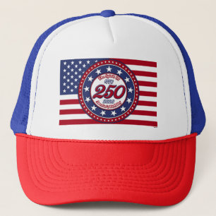 Boné O Espírito De 1776, 2026 Bandeira de Aniversário d