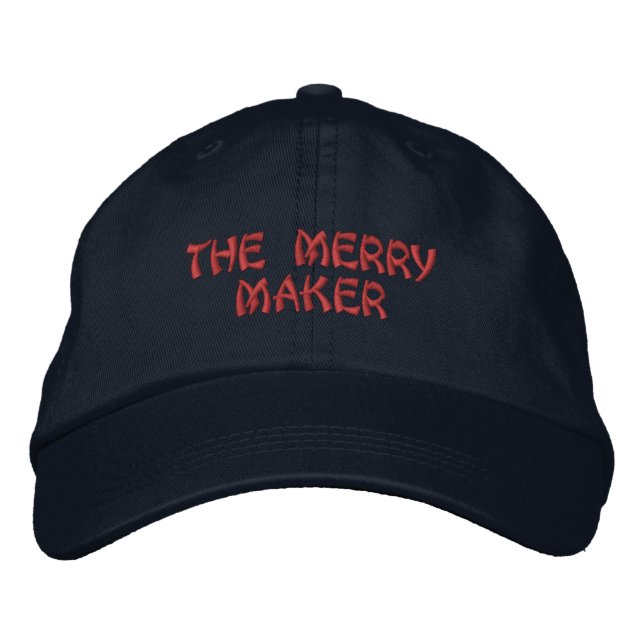 Boné O Fabricante Alegre Toque alegre e elegante-Gorro  (Frente)