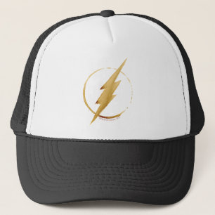 Boné O Flash  Emblema do tórax amarelo