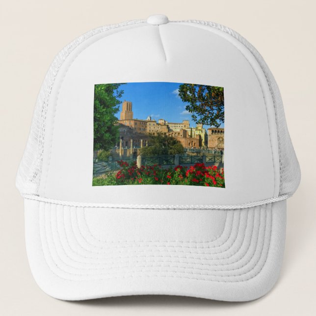 Boné O fórum de Trajan, Traiani, Roma, Italia (Frente)