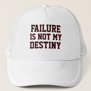Boné O fracasso não é o chapéu cor-de-rosa feminino
