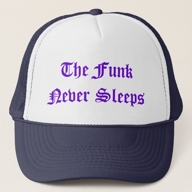 Boné O Funk Nunca Dorme O Chapéu (Frente)