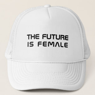 Boné "o futuro é feminino" - letras negras