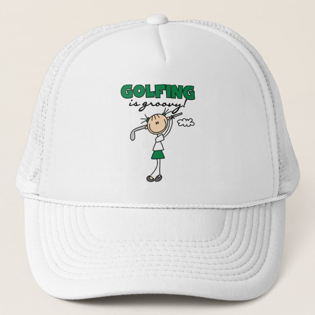 Boné O golfe é Groovy (Frente)