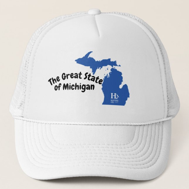 Boné O grande estado de Michigan (Frente)