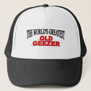 Boné O grande Geezer idoso do mundo
