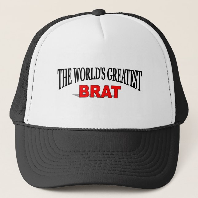 Boné O grande pirralho do mundo (Frente)