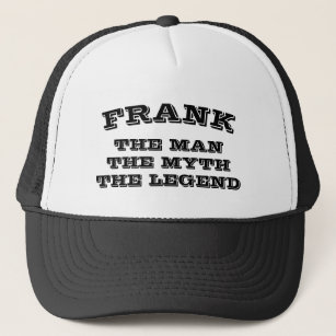 Boné O homem mito lenda, o nome personalizado do chapéu
