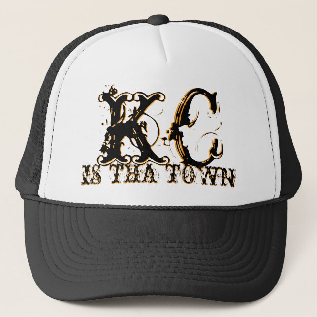 Boné O KC É CHAPÉU da CIDADE de THA - personalizado (Frente)