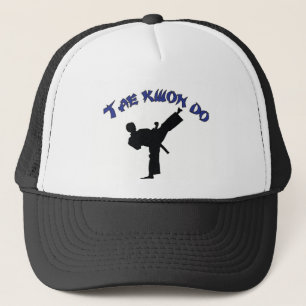 Boné O kwon de Tae - kwon de Tae faz o design da arte