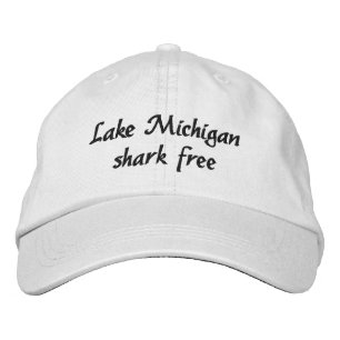 Boné O Lago Michigan - o tubarão livra