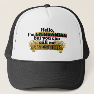 Boné O Lithuanian, mas chama-me impressionante