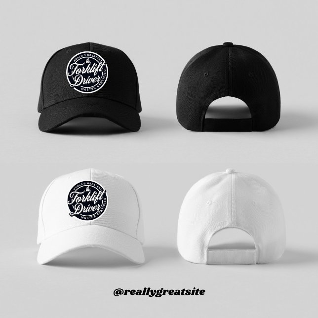 Boné o maior chapéu de empilhadeira do mundo (Criador carregado)